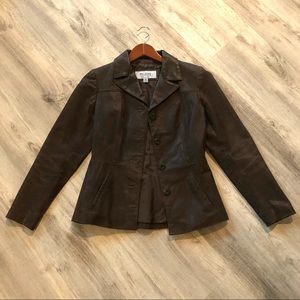 Brown Leather Jacket
